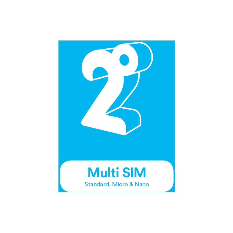 2 Degrees Prepay Sim Card With $20 Credit