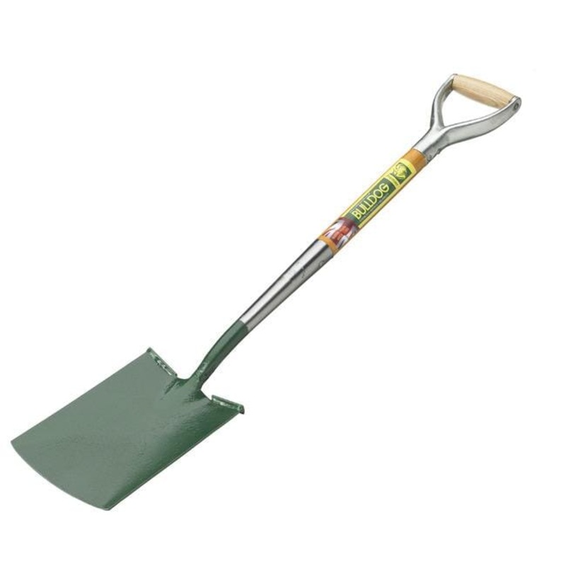Bulldog Digging Spade - Steel Shaft with Tread