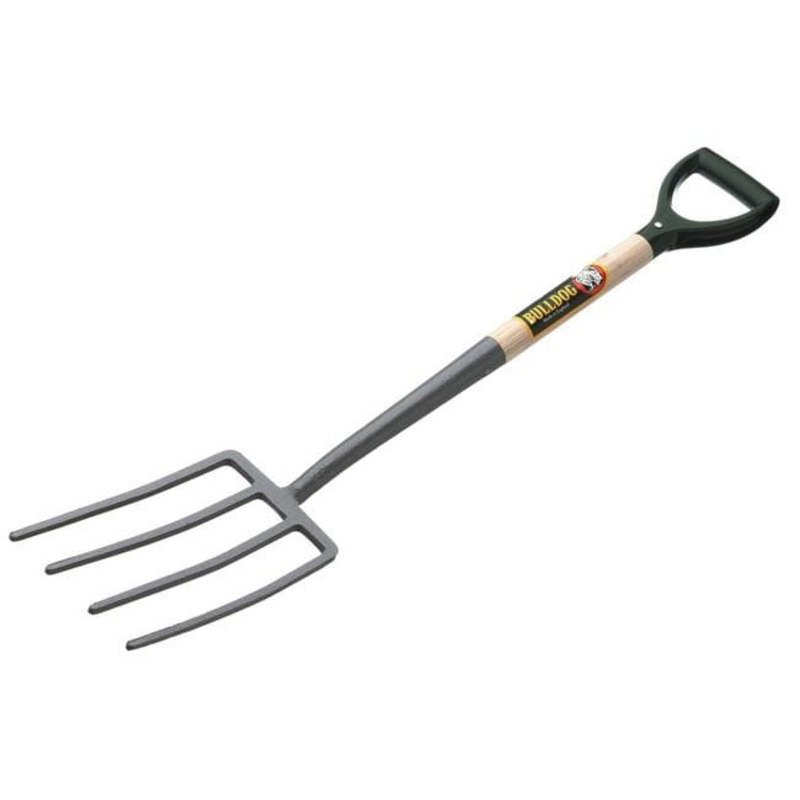 Bulldog Standard Garden Fork with Wood Handle