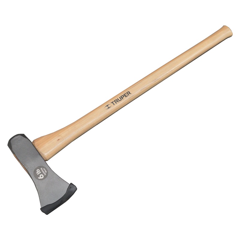 Truper Maul Splitting Axe with Hickory Handle 6lb