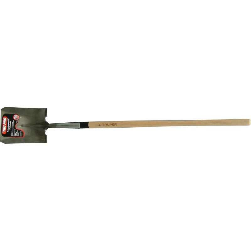 Truper Shovel Long Handle Square Mouth - Industrial Grade #3