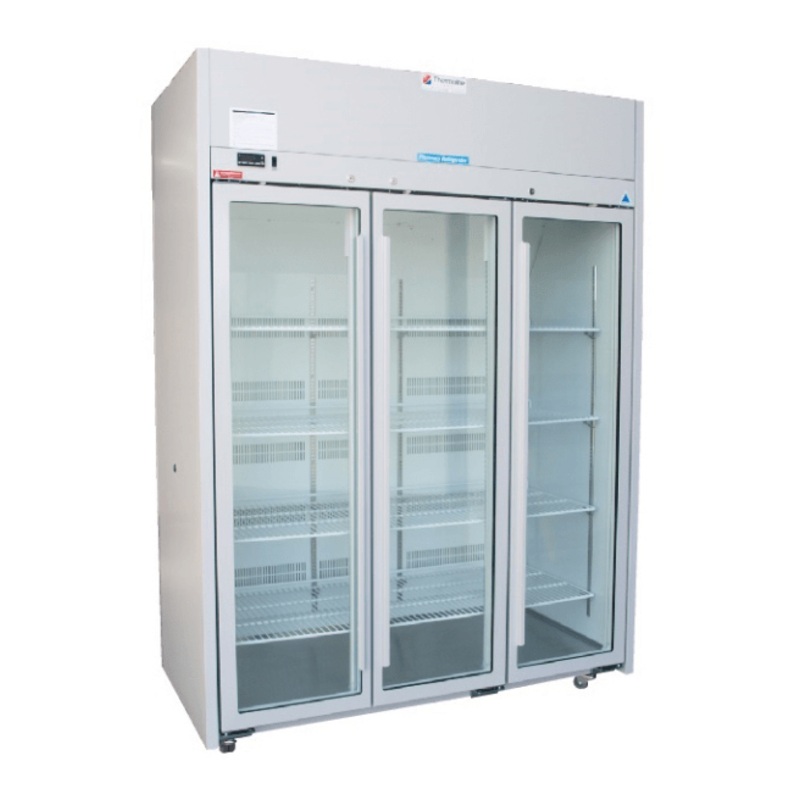 1500L Premium Lab Refrigerator with Glass Doors