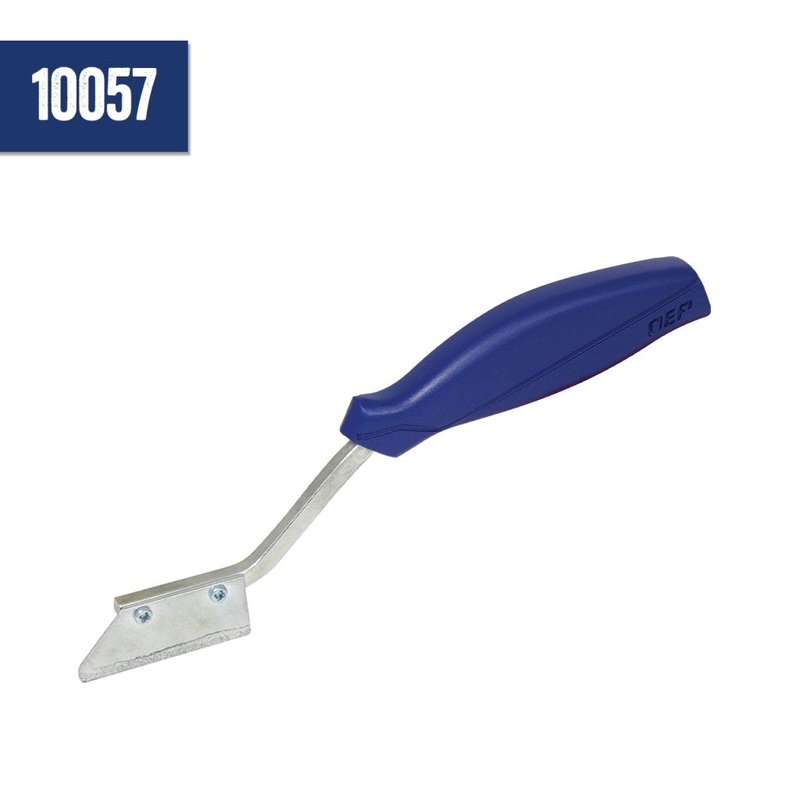 Handheld Grout Saw with 2 Blades for Cleaning, Stripping and Removing Grout