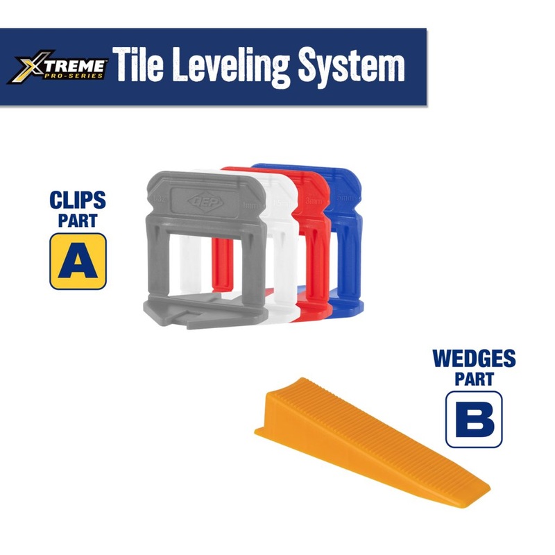 Xtreme 1/16 in. Tile Leveling Clips (500 PK)