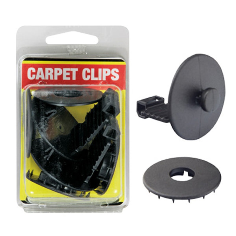Champion Carpet Clips - Set Of 2 (Grey)