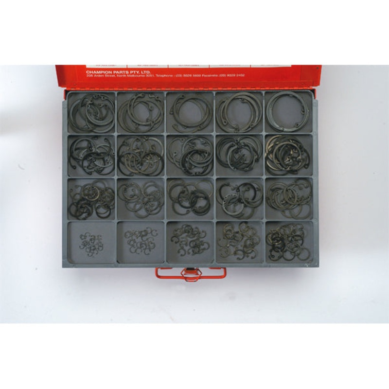 Champion Master Kit 240pc External Circlip Asst- Imperial