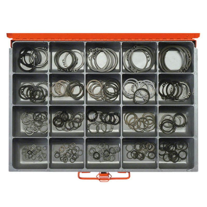 Champion Master Kit 260pc External Circlip Asst - Metric