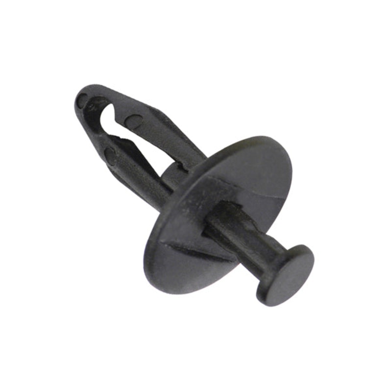 Champion Plastic Push Rivet Black 11mm Head x 18mm - 50pk