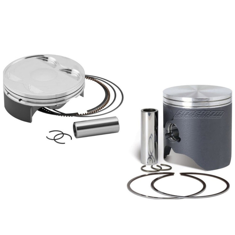 Piston Kit Wossner Cr125r 05-07 2mm Oversize 55.95mm