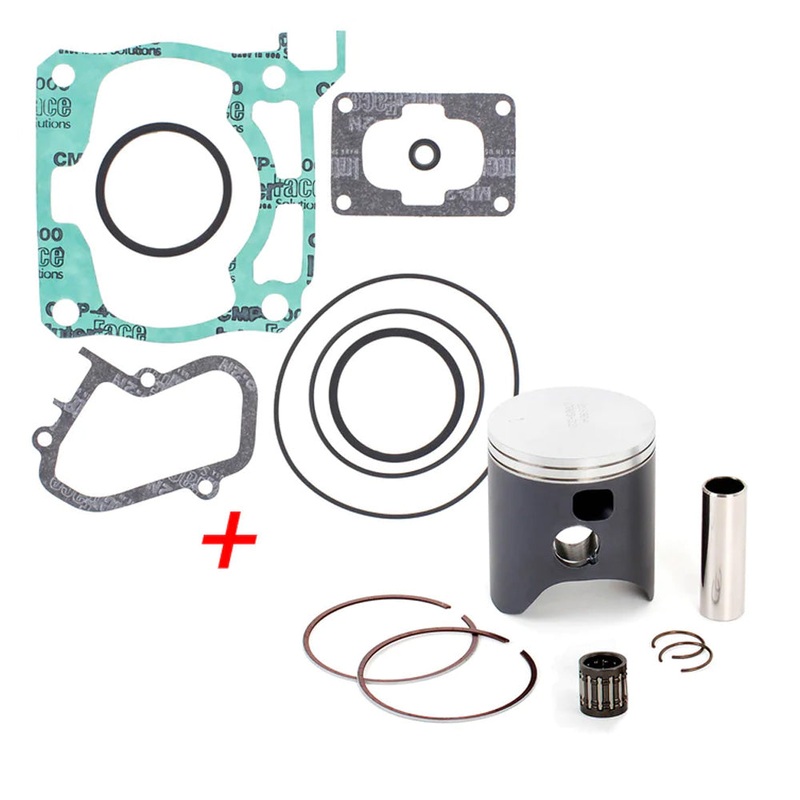 Top End Kit Vertex Piston Kit, Top Gasket Set, Small End Bearing Yamaha Yz85 02-18 47.45mm