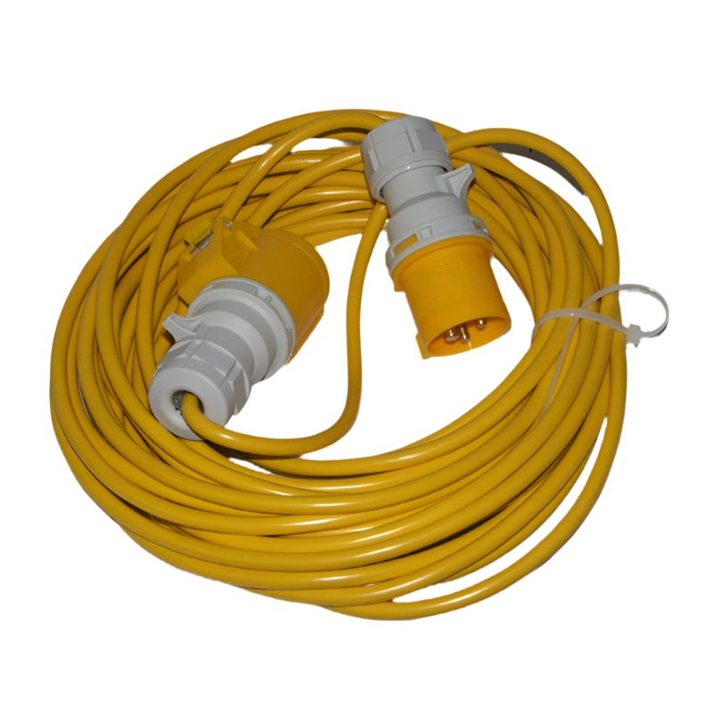 Extension Lead 110V x 14 Mtr 1.5mm 16A Plug  [1521]