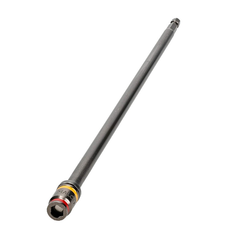 Malco MSH4XLC2 C-RHEX Building Construction Series Cleanable, Reversible Magnetic Hex Driver (1/4" & 5/16")