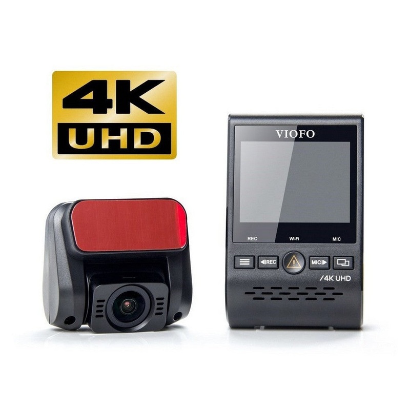 Viofo Dashcam 4k A129 Pro Duo Front + Hd 1080p Rear Dual Wifi Gps