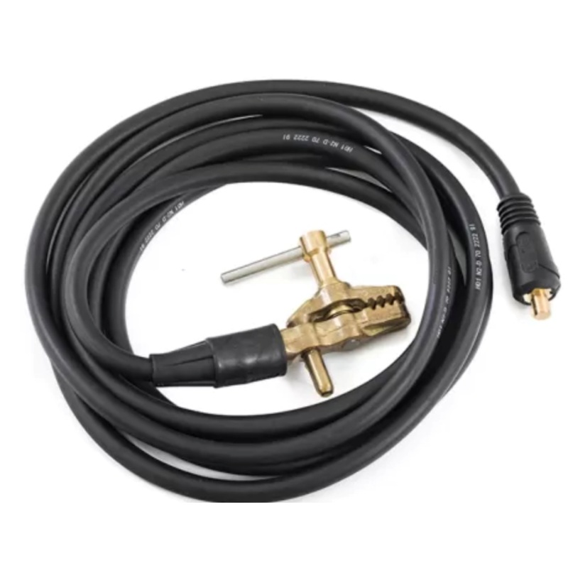 Welding Cable 5m 70mm Sq. c/w Myking Earth Clamp 600 (see 1798) [1594]