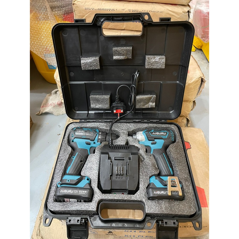 Combo Set 12v Aiguru EC333+ET111 Drill