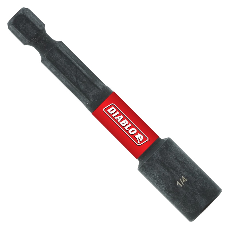 Diablo DNTSL14B 1/4" x 2-9/16" Magnetic Nut Driver (Bulk)