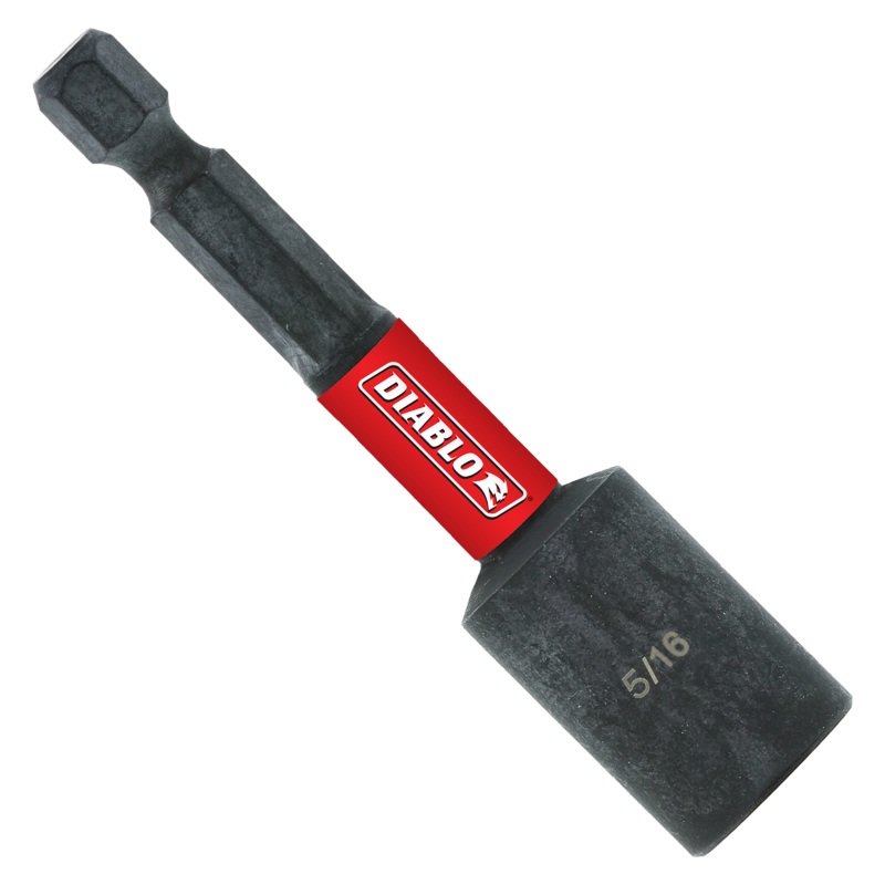 Diablo DNTSL516B 5/16" x 2-9/16" Magnetic Nut Driver (Bulk)