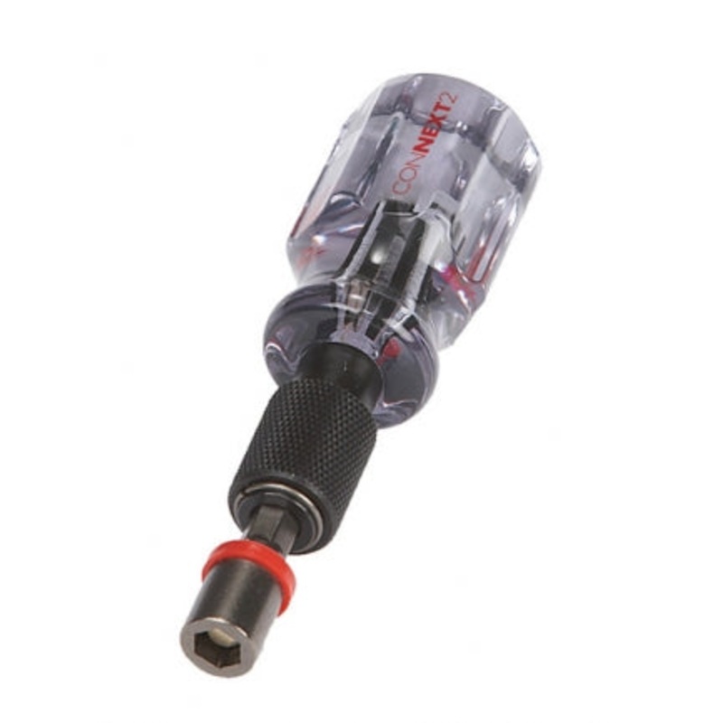 Malco HHD1T CONNEXT Stubby Handle with 1/4" Hex Driver