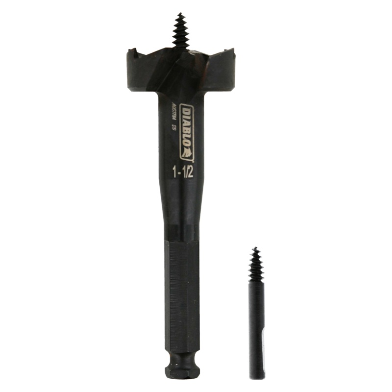 Diablo DSF1500 1-1/2" SPEEDemon 2-Cutter Self-Feed Bit