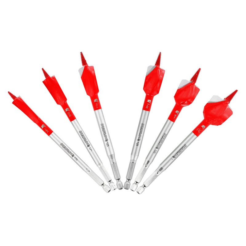 Diablo DSPD4920-S6 6 pc Demo Demon Spade Bit Set for Nail-Embedded Wood (6-Pieces)