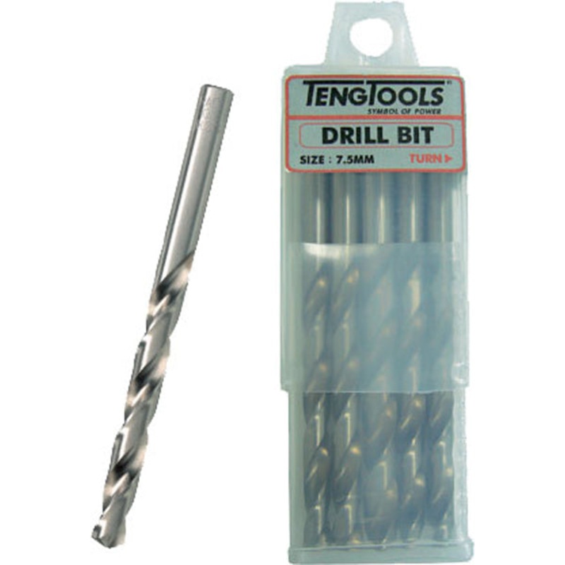 Teng 5pc 8.0mm Drill Bit (DIN338)
