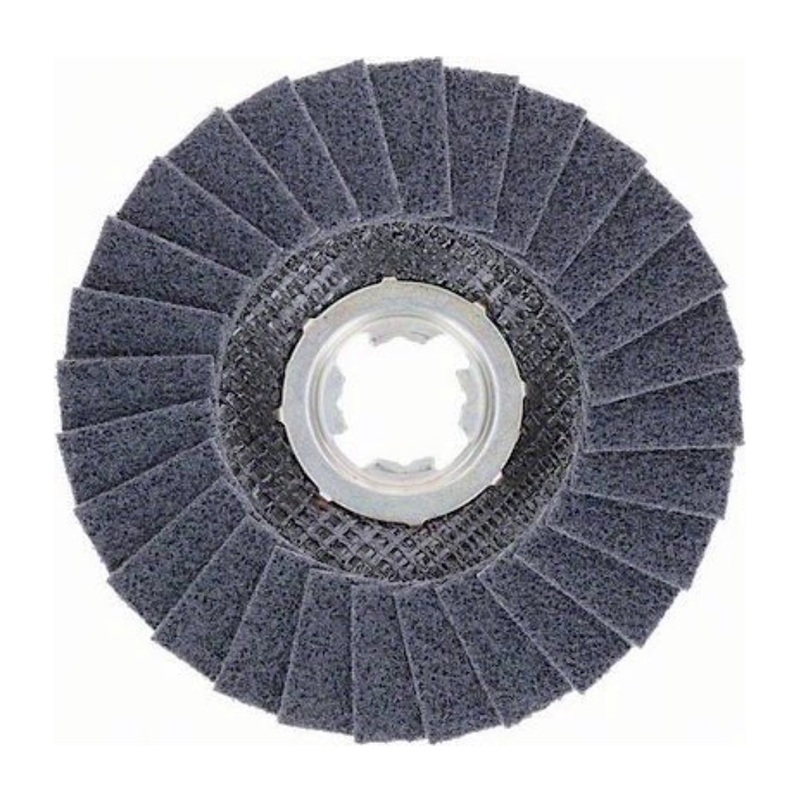 Bosch EXPERT N475 Material de acondicionamiento de superficies Arandela dentada 125 mm Grueso X-LOCK 10 piezas (10x 2608901473)