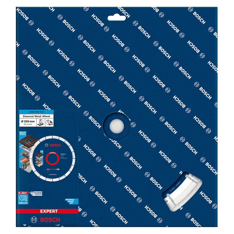 Disco de corte Bosch Expert Diamond Metal Wheel 355 x 25,4 mm (2608900537) Tecnologa Diamond para sierras tronzadoras/sierras de gasolina