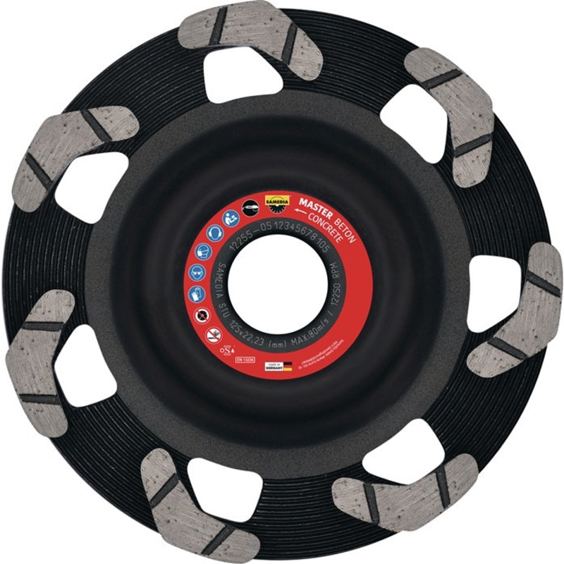 SAMEDIA copa de diamante STU 180 mm para mquinas Flex (4000844285)