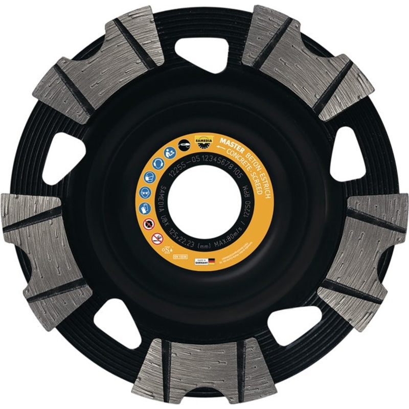 SAMEDIA copa de diamante UBX 125 mm (4000844287)