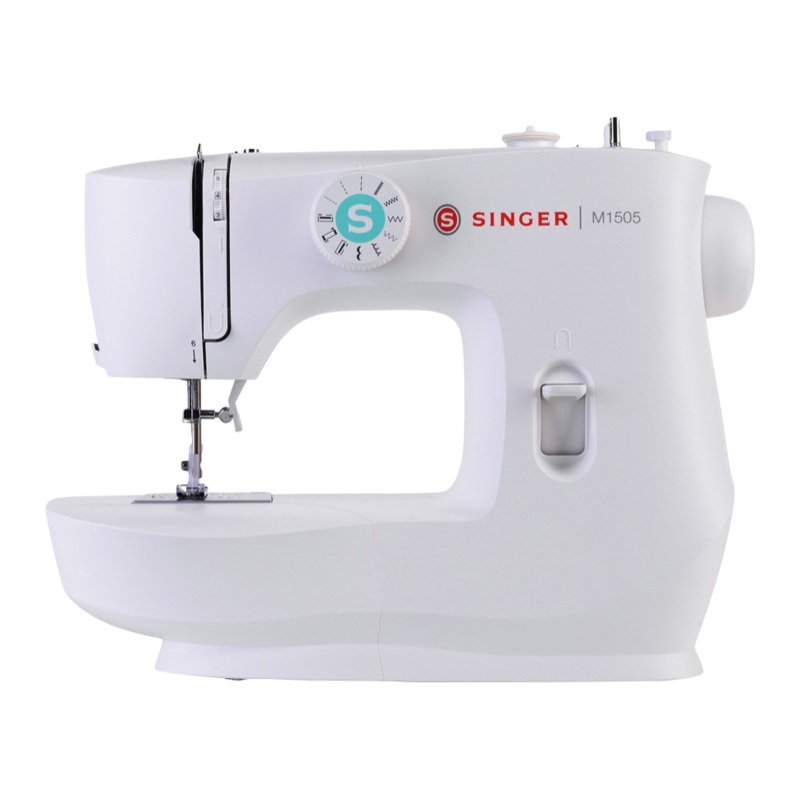 Mquina de coser Singer M 1505 70 vatios 700 rpm 4 mm de largo de puntada / 4 mm de ancho de puntada blanca