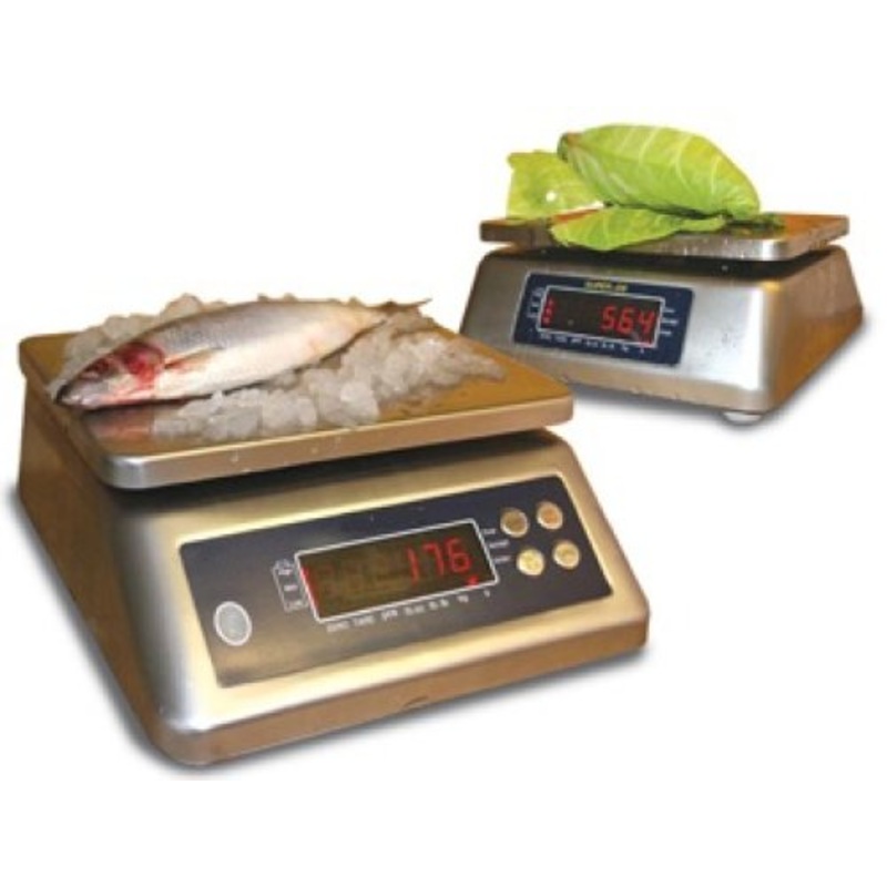 SS-IP68-15 - Water Proof IP68 Stainless Steel Table Scale 15kg
