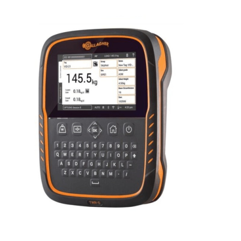 TWR-5 Weigh Scale, Data Collector & EID Tag Reader