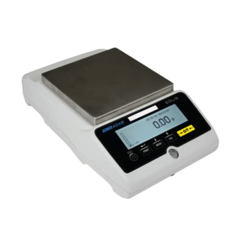 8200g x 0.01g ADAM Solis Precision Balance (External Calibration)