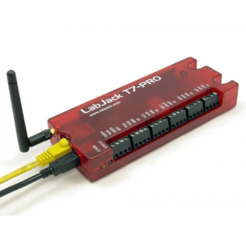 T7-Pro USB or Ethernet Multifunction Data Acquisition Device