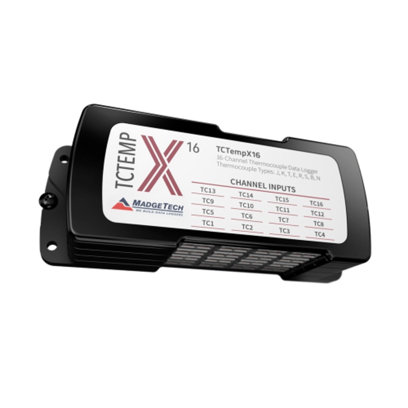 TCTempX 16-channel Thermocouple Temperature Data Logger