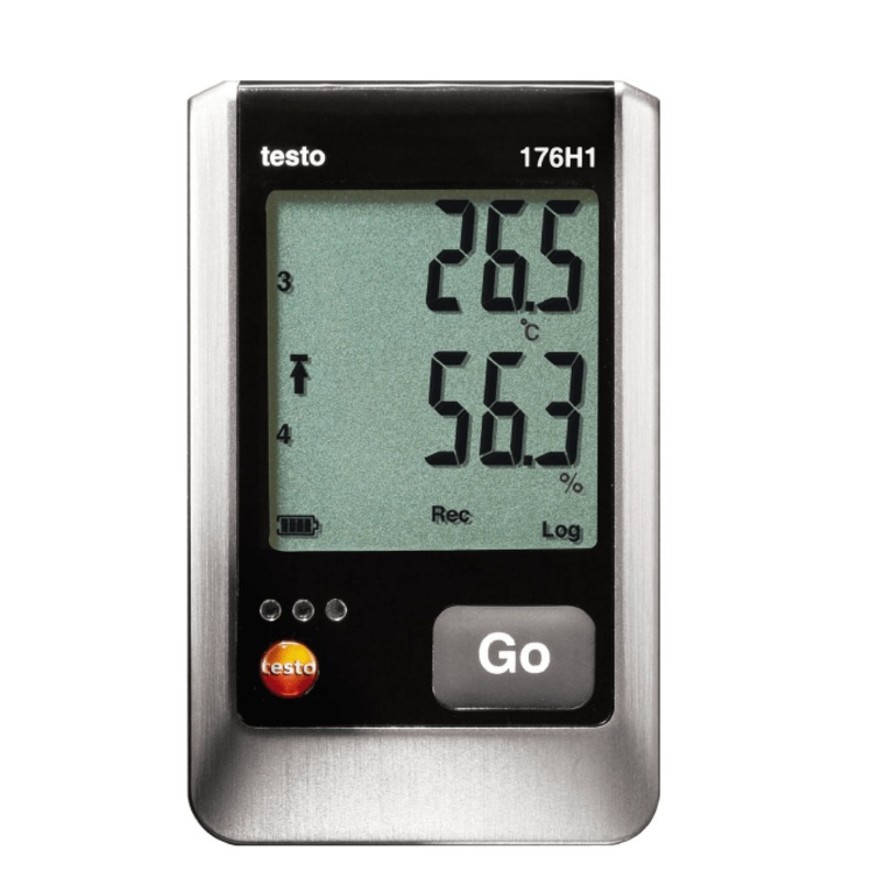 testo 176H1 - Four-channel humidity and temperature data logger