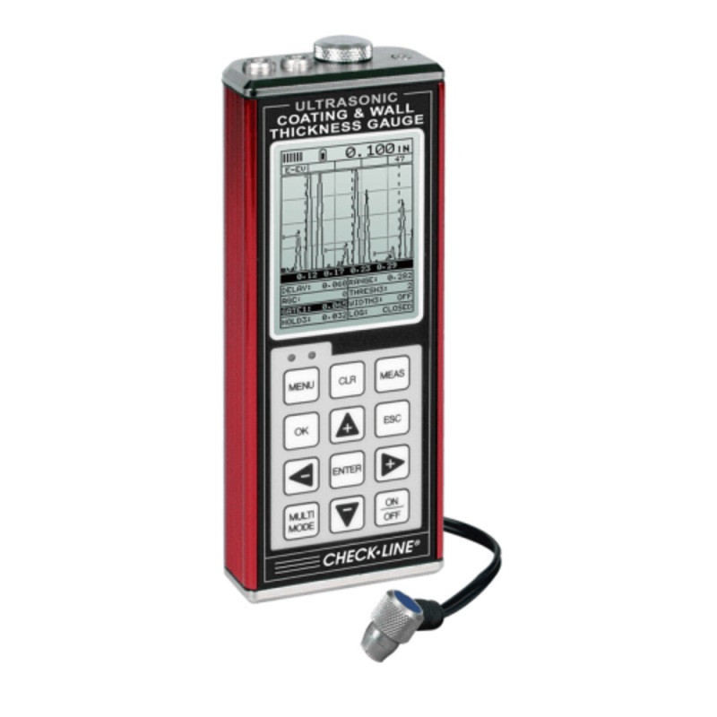 DataLogging Ultrasonic Coating & Wall Thickness Gauge (Colour Display)