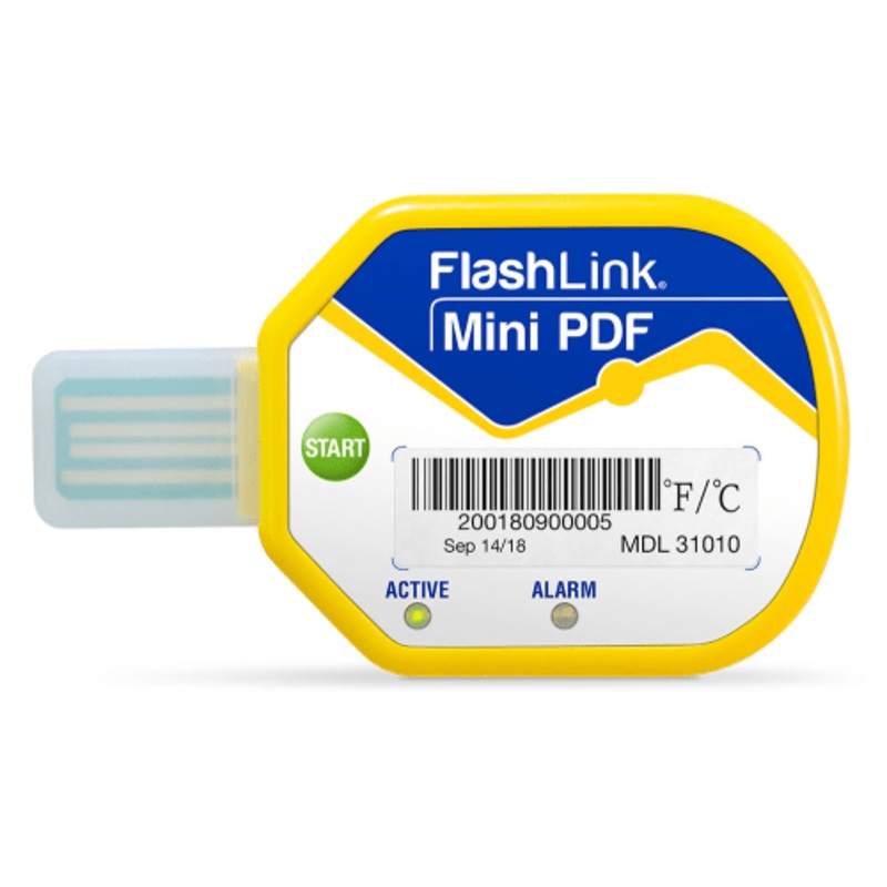 FlashLink Mini PDF In-Transit Temperature Logger - IC-31010