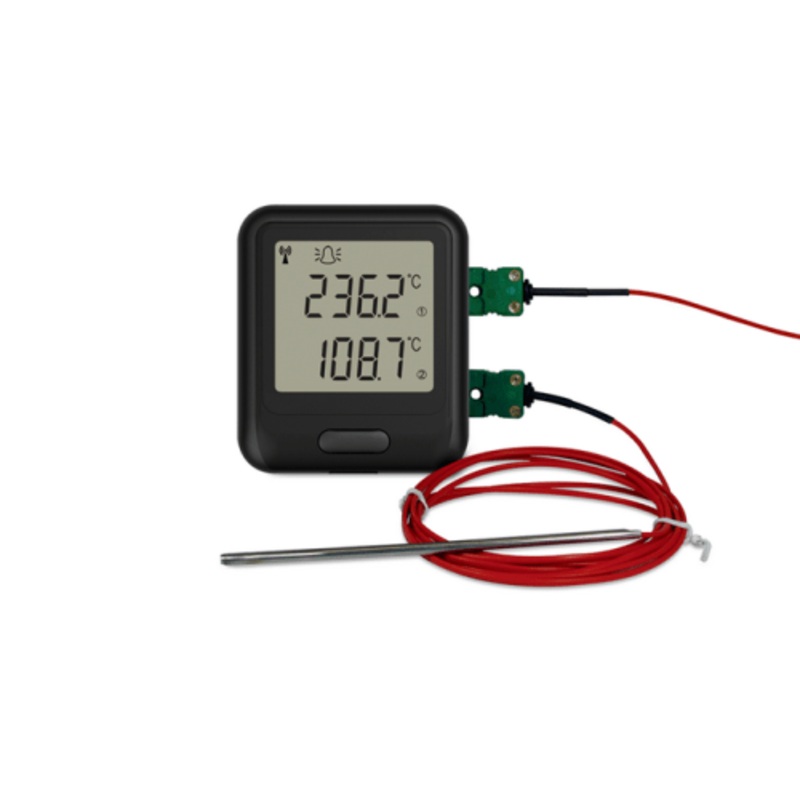 WiFi Dual Channel Cryogenic Vaccine Data Logger with Display