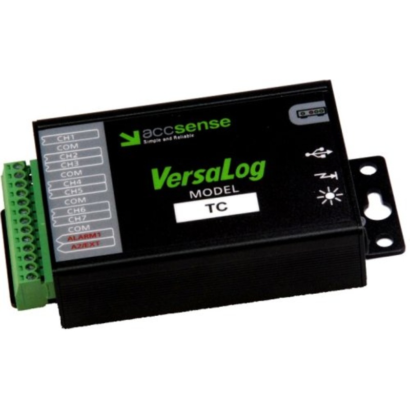 8 Channel Thermocouple Data Logger (Type E, N, J, K, T) - VERSALOG-TC