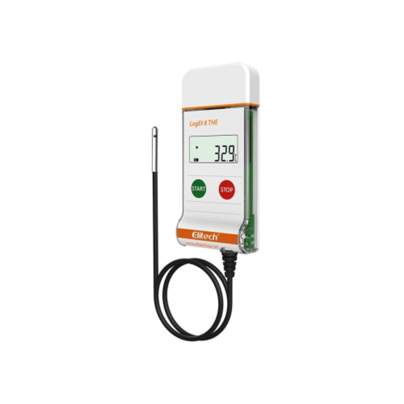 LogEt 8 THE Multi-use PDF Temperature and Humidity Data Logger
