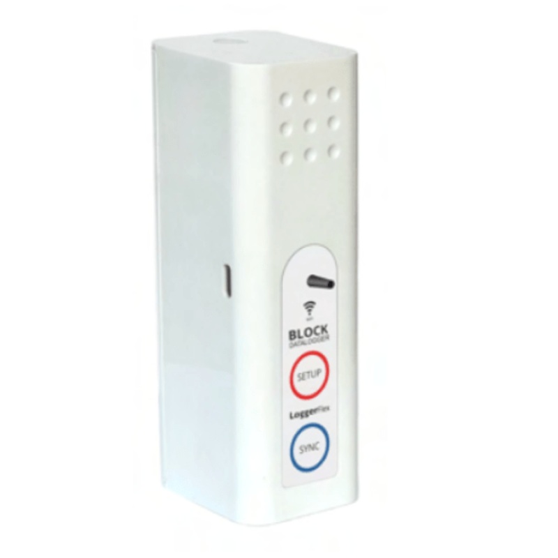 LoggerFlex BLOCK Differential Air (Gas) Pressure Data Logger - IC-BLDIFP