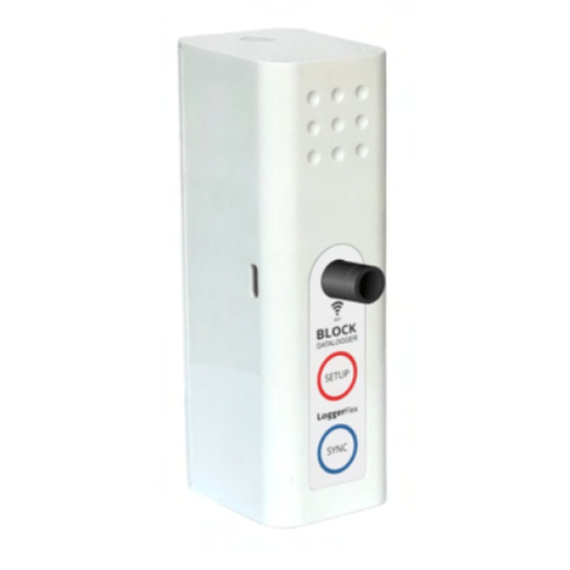 LoggerFlex BLOCK Infrared Data Logger - IC-BLTRED