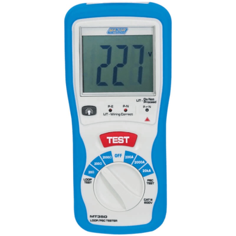 MT350 Loop Impedance and PSC Tester