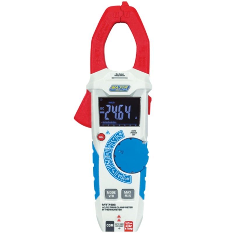 MT766 600A AC/DC IR Thermometer Clamp Meter