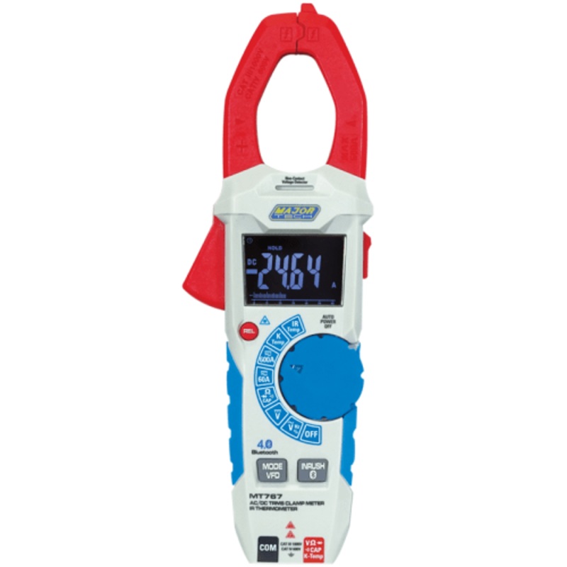 MT767 BT 600A AC/DC Thermometer Clamp Meter