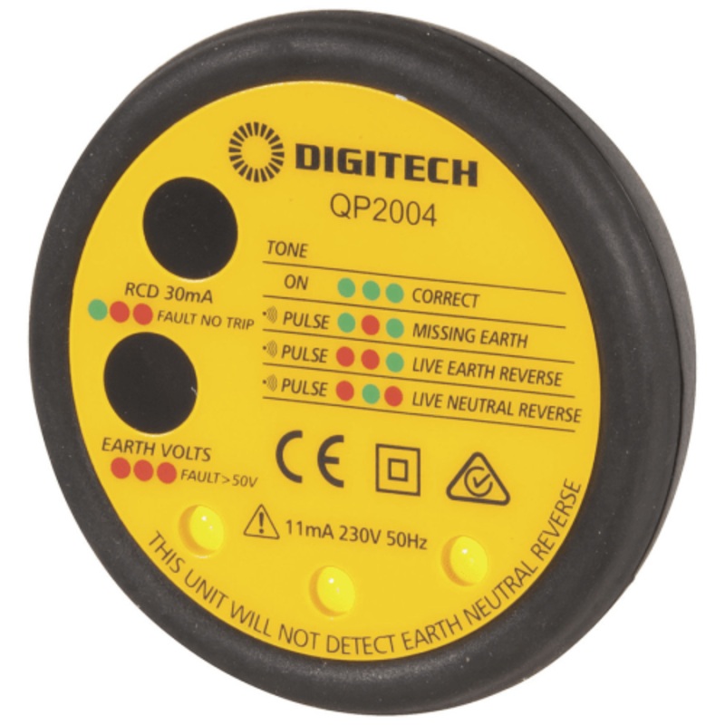 Power Point and Earth Leakage Tester - IC-QP2004