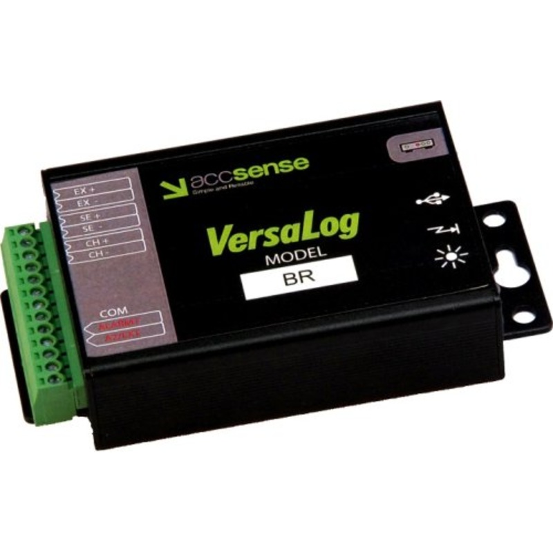 Single Channel Strain Gauge Bridge Input Data Logger - VERSALOG-BR