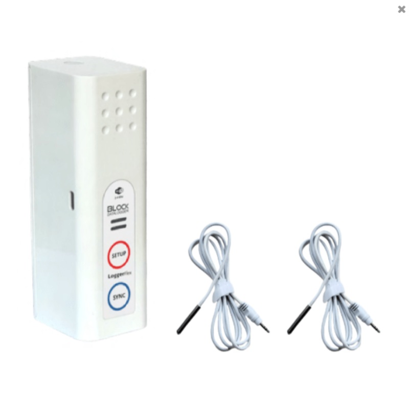 LoggerFlex BLOCK External Temp II - IC-BLXT02
