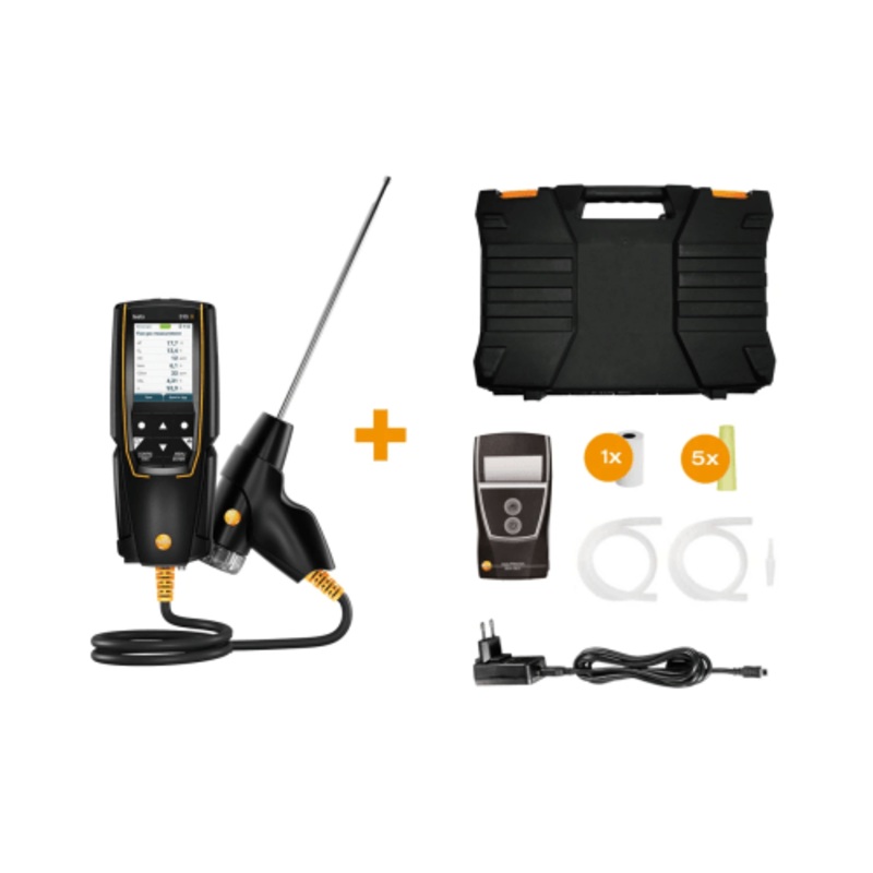 testo 310 II - Flue Gas Analyzer with Printer